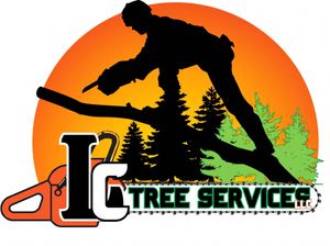 Logo for EverRoot Tree Service: A green tree silhouette above the company name in green and brown text.