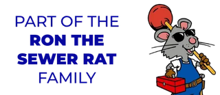 Part of the Ron the Sewer Rat family, with cartoon rat and red tool box