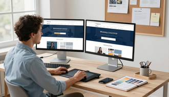 Arbeitsplatz von TEO Web Studio