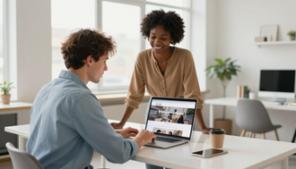 Abstimmung mit einem Kunden