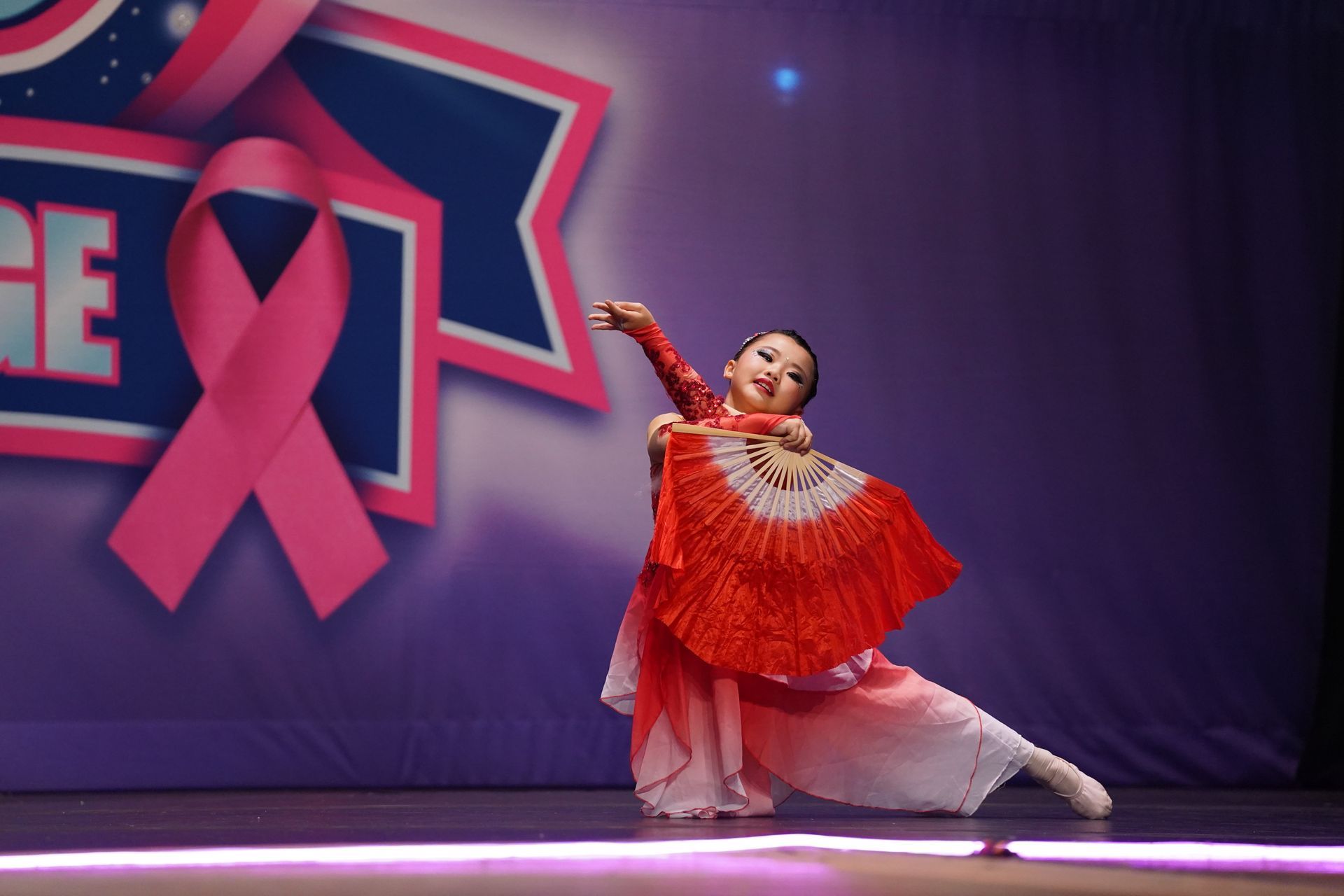 dancing blossoms pose 1