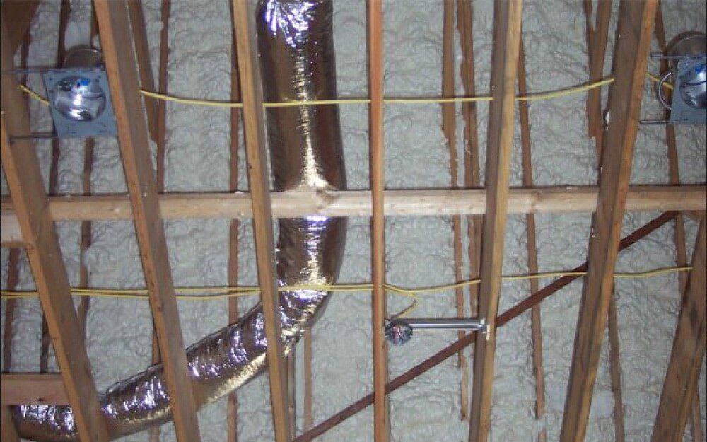 Spray Foam — Woods and Pipe in Easley, SC