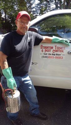 Pest control man Pest control man