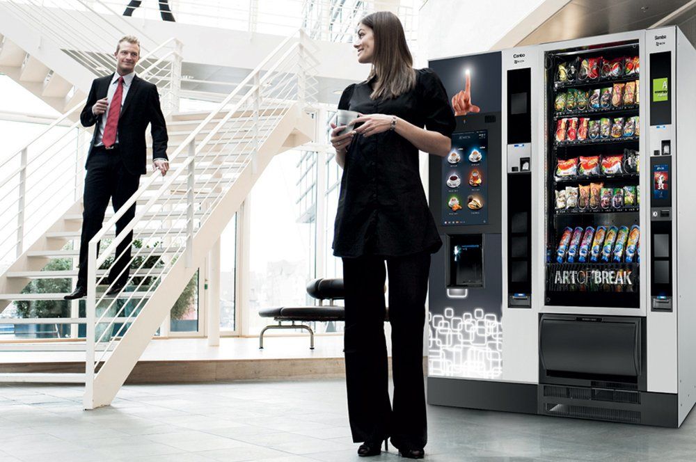 distributore automatico in un ufficio