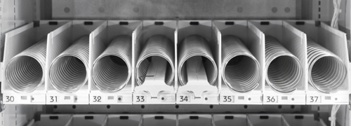 ripiano interno di distributore automatico