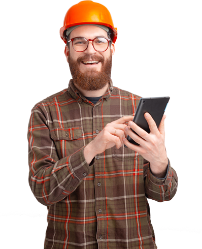 Person Holding A Tablet