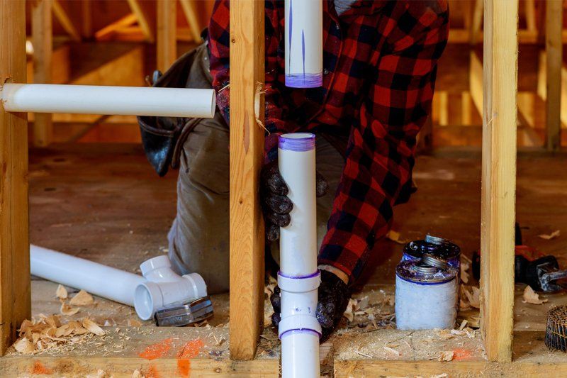 New Construction Plumbing Setup — Nicholasville, KY — Neal Brothers Plumbing Inc