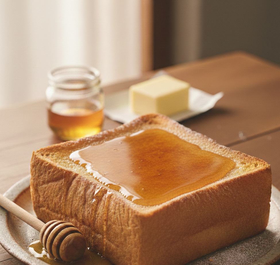 蜂蜜奶油吐司