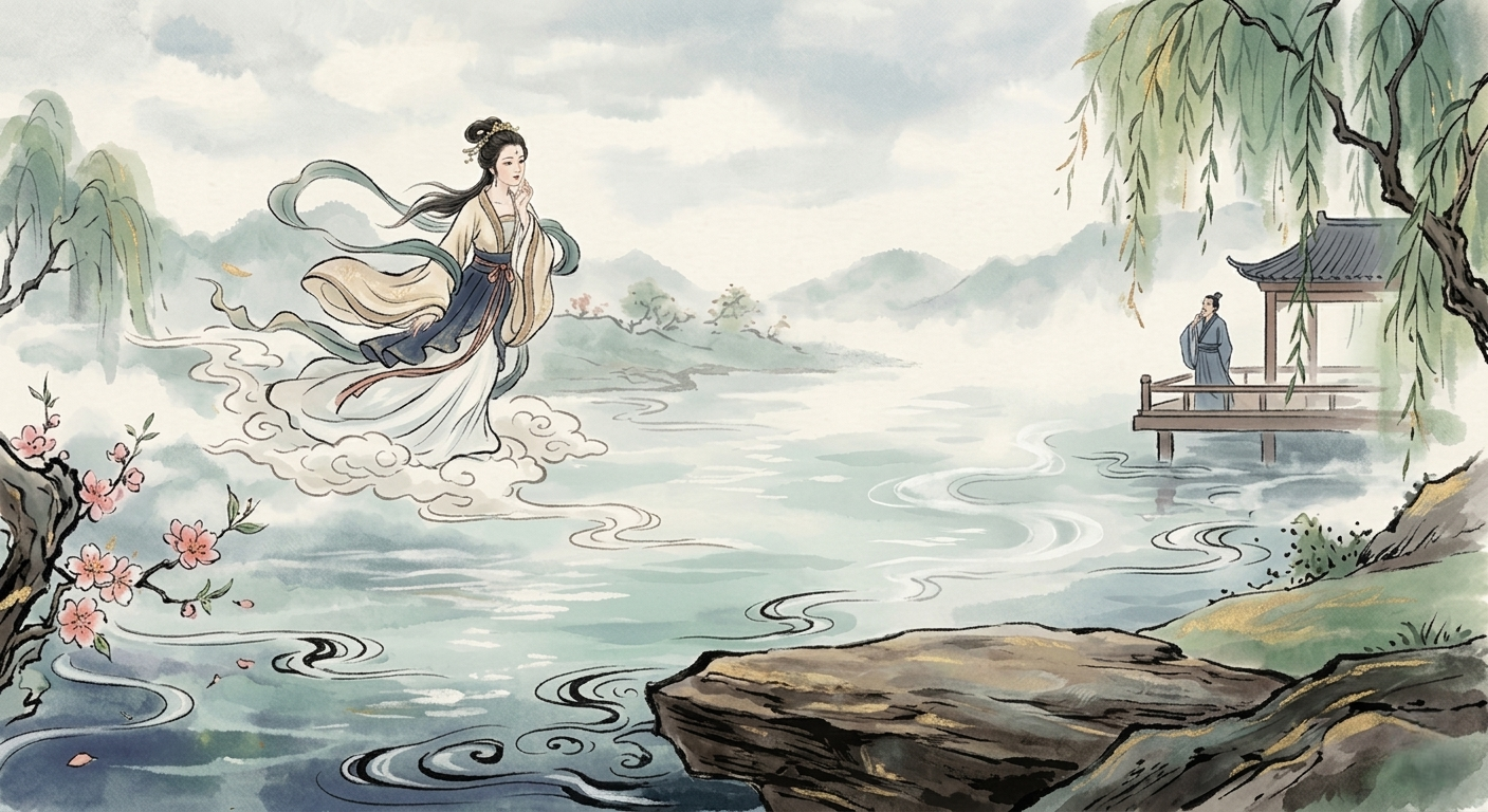 賦中情，水中影