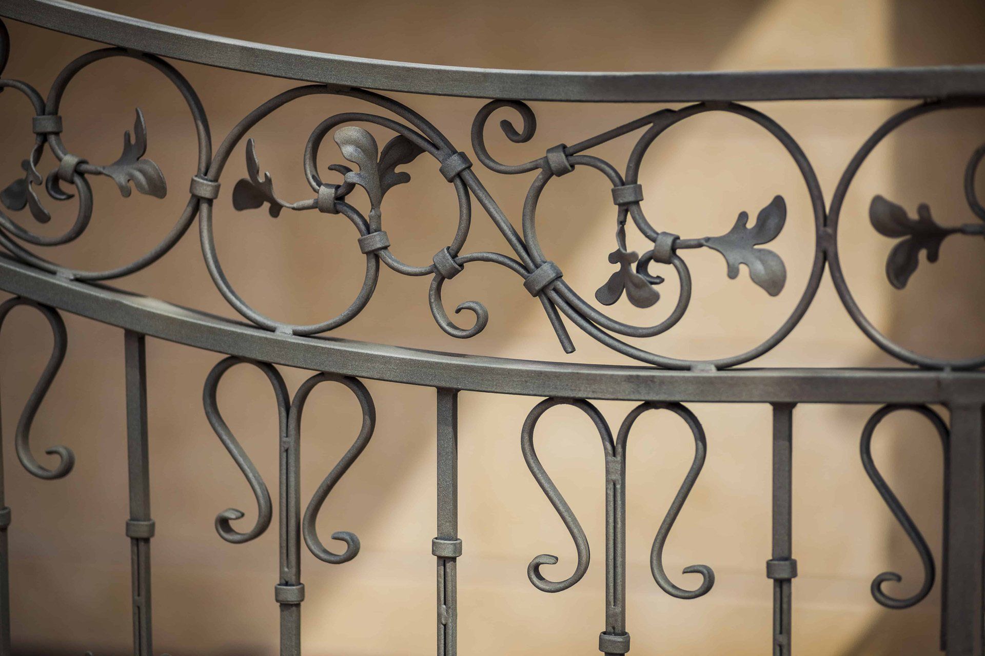 Wrought iron fence WA