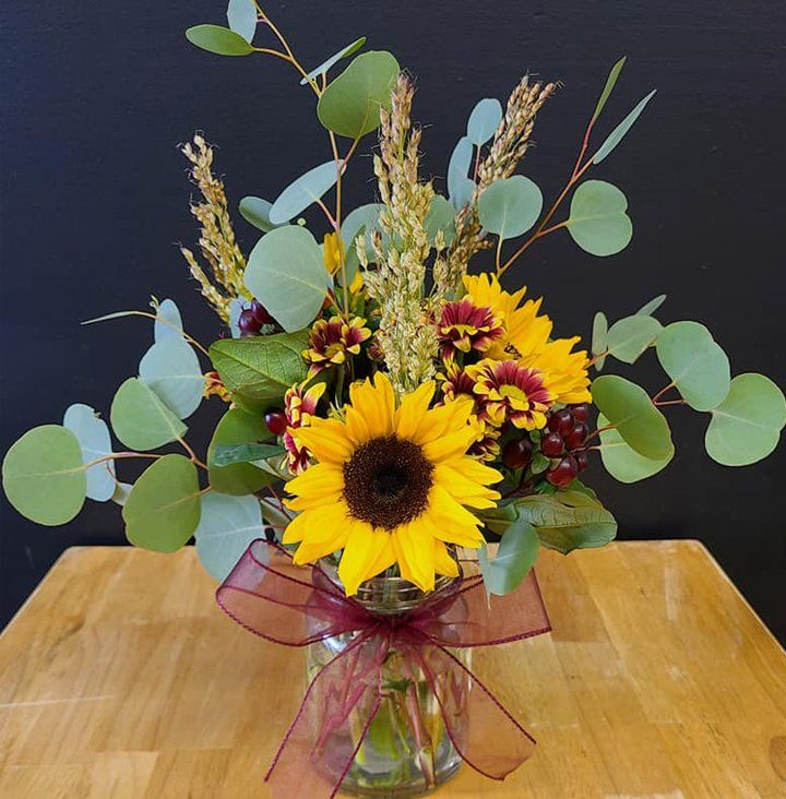 Medium Floral Arrangement — Junction City, KS — Muddy Creek Flowers & Gifts