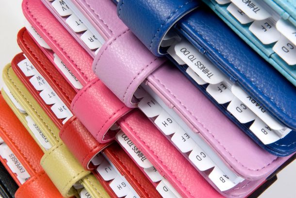 Colourful Last Diary Company diaries