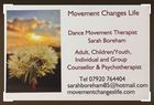 Counselling Psychotherapy Dance Movement Psychotherapy