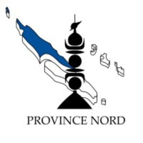 Un logo pour la province nord avec une carte de la province