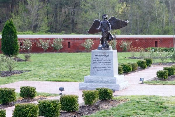 Cemetery grounds at Heritage Funeral Home & Cremation Services, LLC.