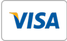 A blue and yellow visa logo on a white background.