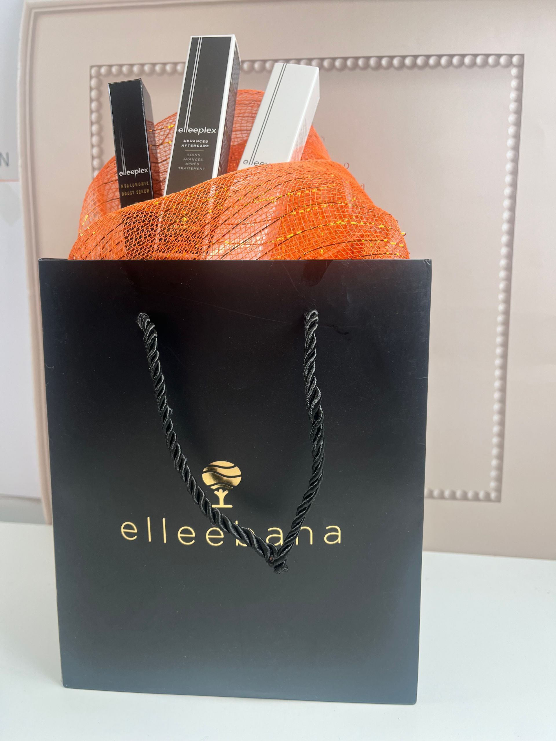 elleebana lash products in bag