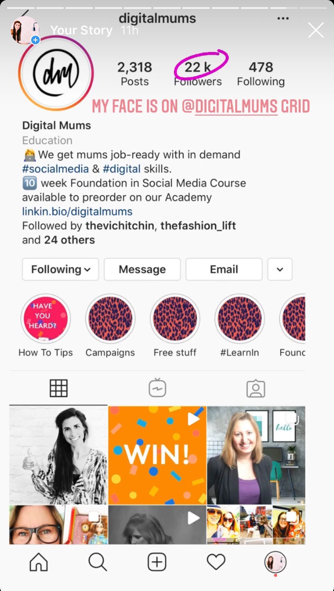 Donna Anderton social media manager