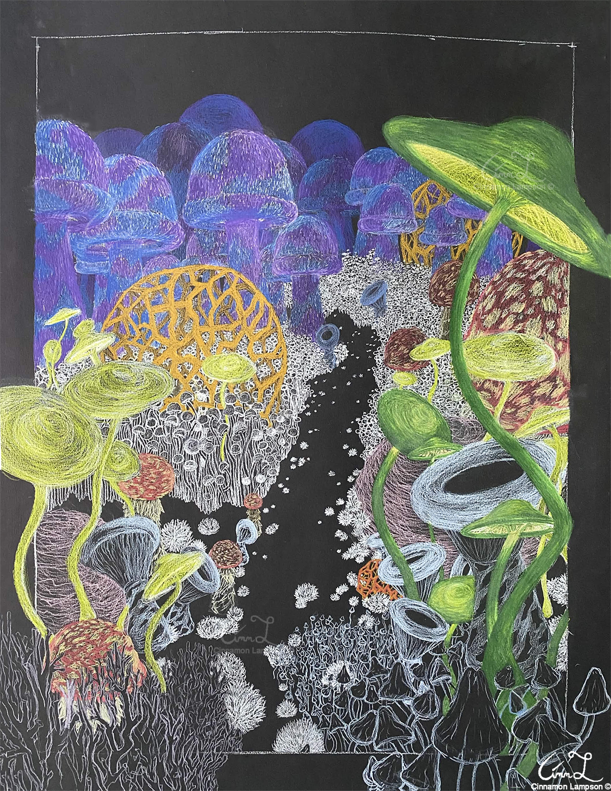 Mushrooms by Cinnamon Lampson
