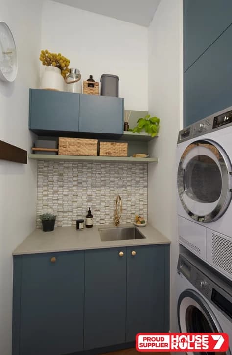 Laundry Area —  Paiano Custom Kitchens in Corrimal, NSW