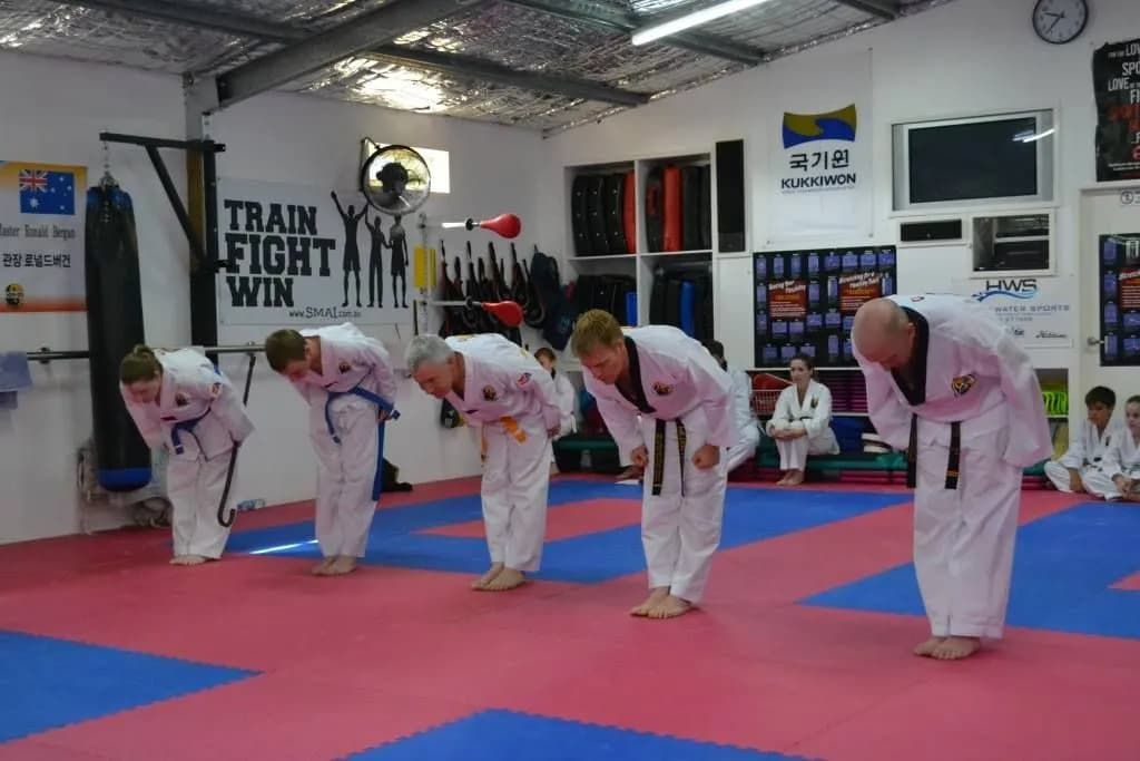 Five Taekwondo Players — Tae Kwon Do Lessons in Port Stephens