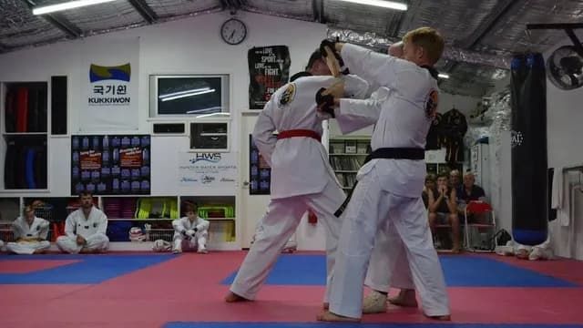 Taekwondo Training in the Gym — Tae Kwon Do Lessons in Port Stephens