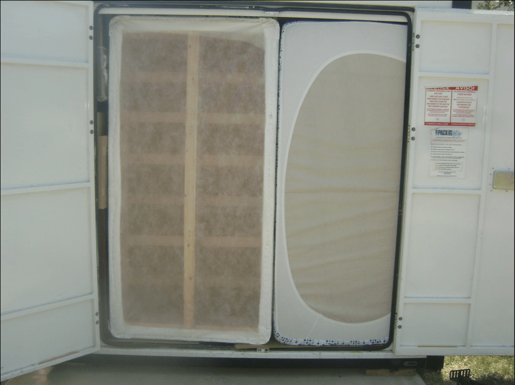 things inside container van