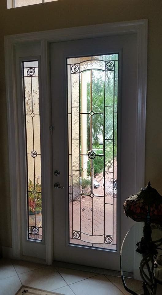 Custom Glass Inserts l Tampa, FL l DoorPro Entryways, Inc.