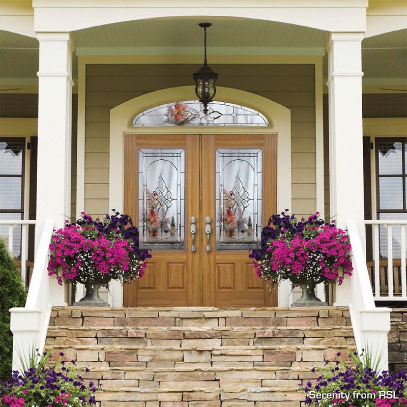 Serenity Door in Zinc Caming — Tampa, FL — DoorPro Entryways, Inc.