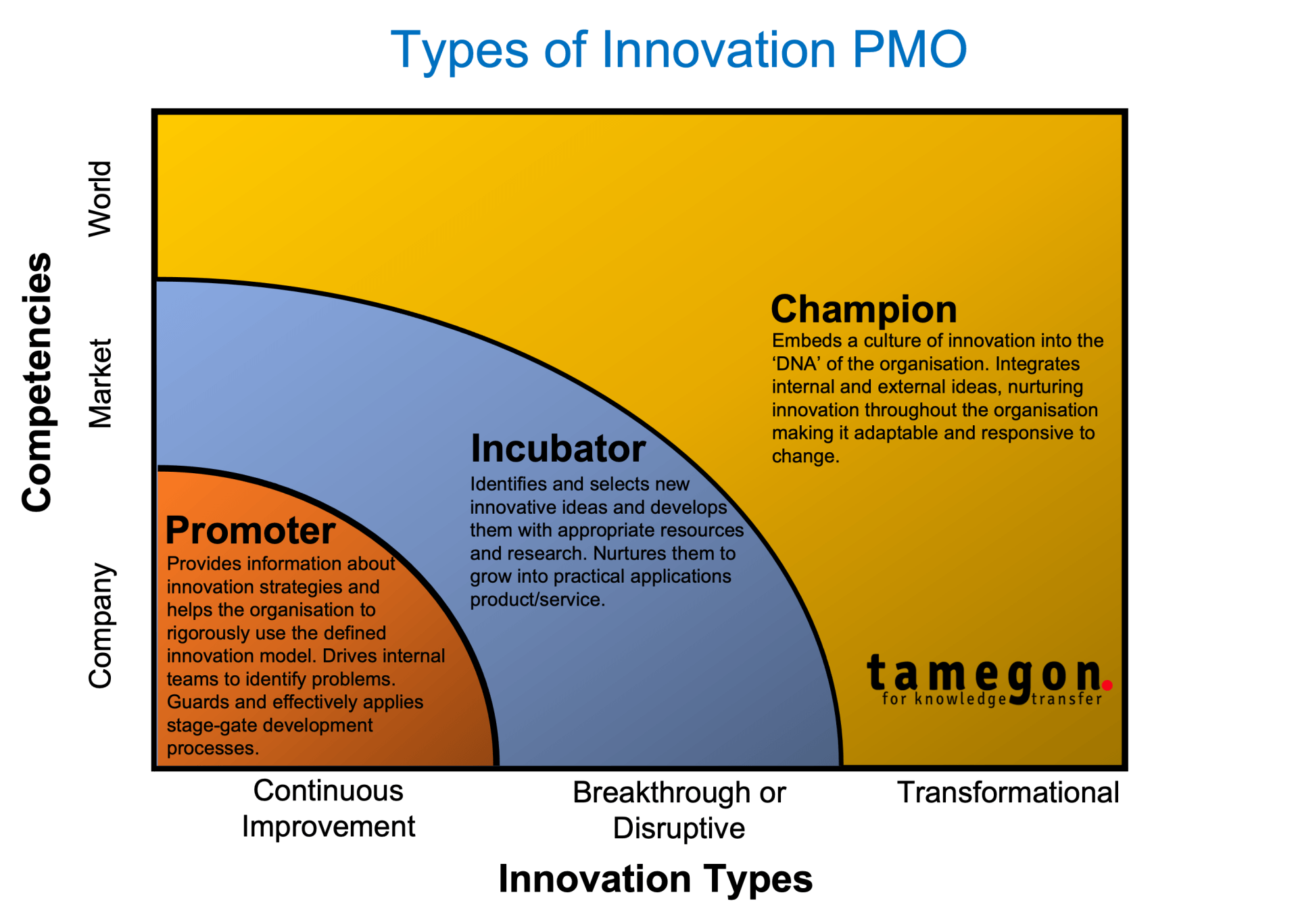 Types of Innovation PMO - tamegon.com