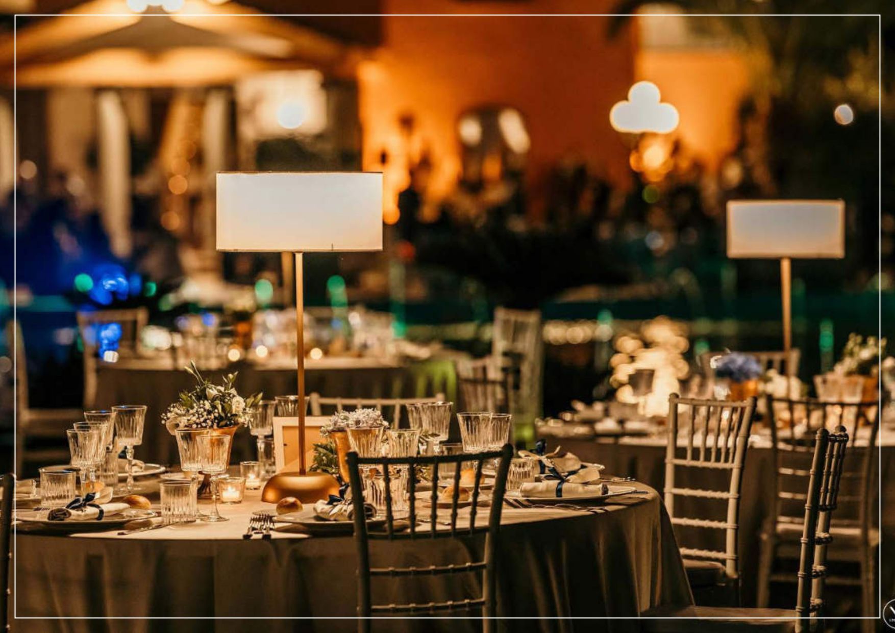 allestimento scenografico per matrimoni a Roma