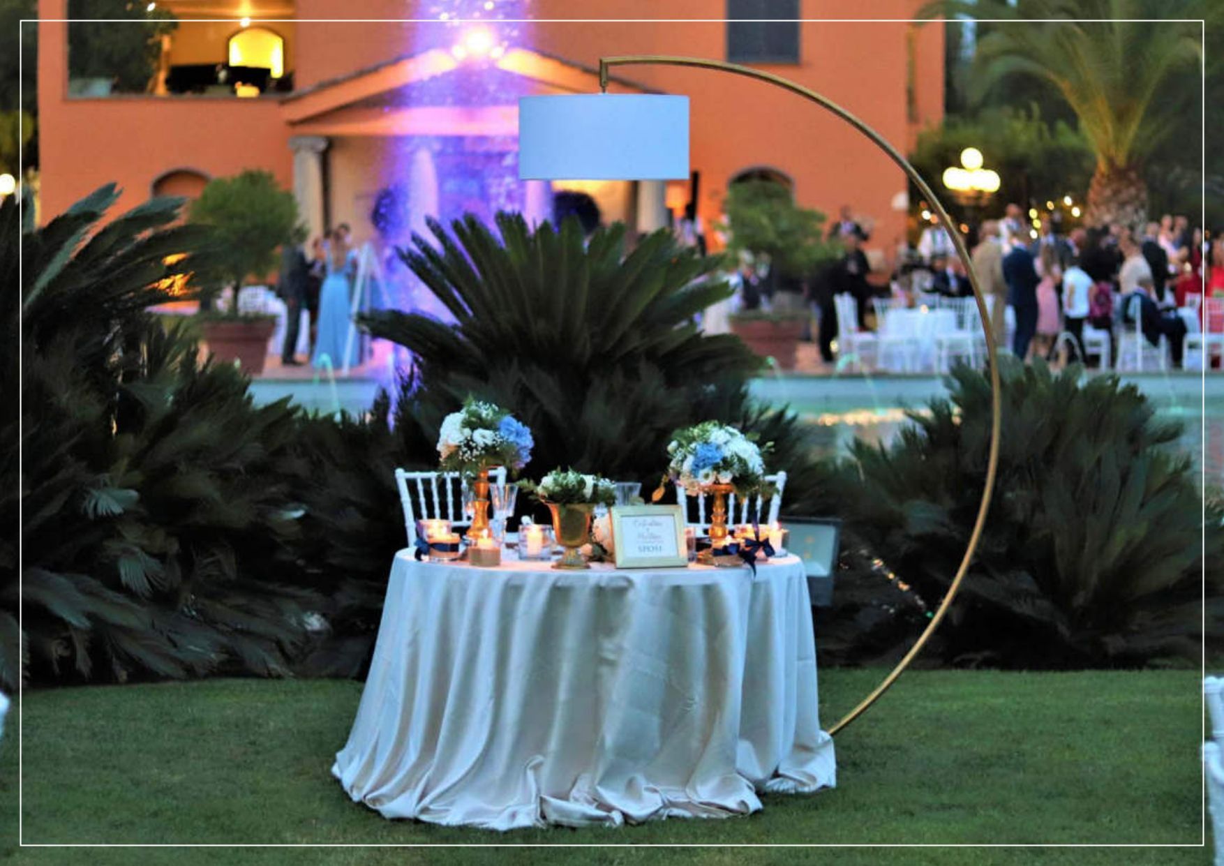 allestimenti scenografici per matrimoni a Roma