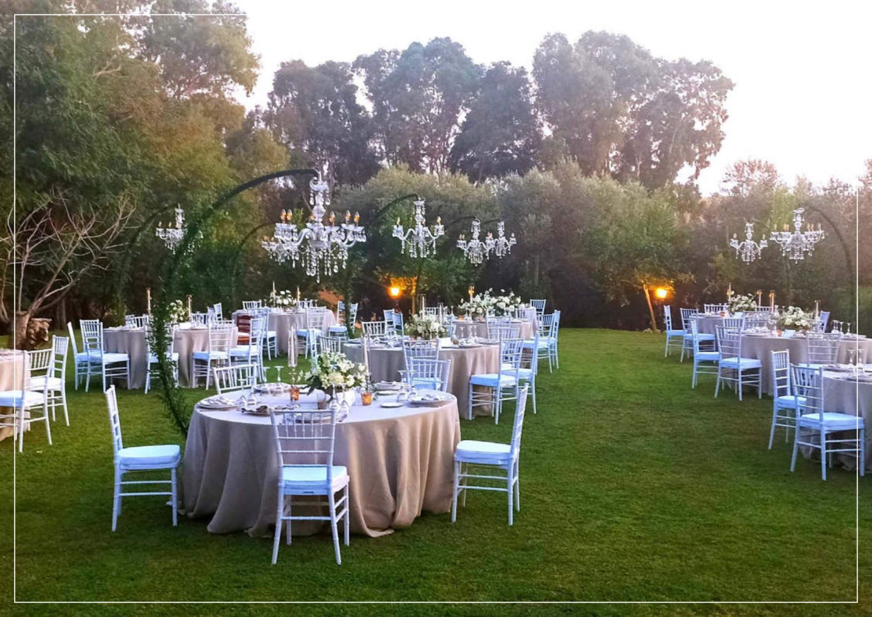 allestimenti scenografici per matrimoni a Roma