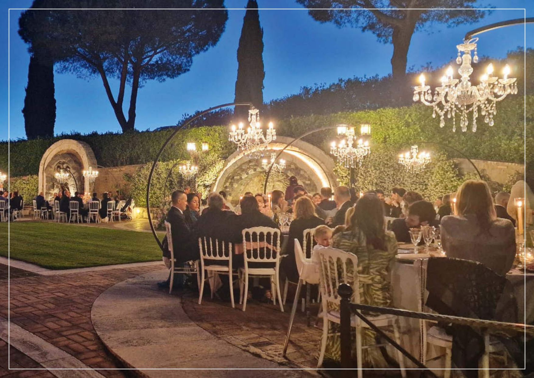 allestimenti scenografici per matrimoni a Roma