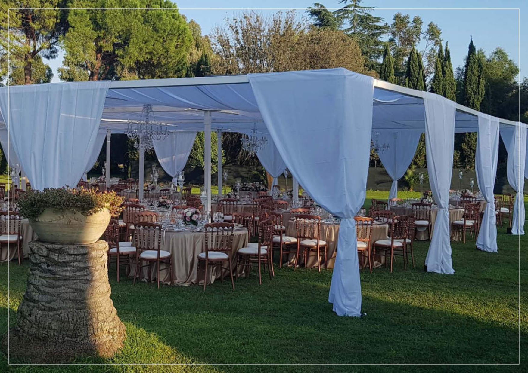 scenografie per eventi privati a Roma