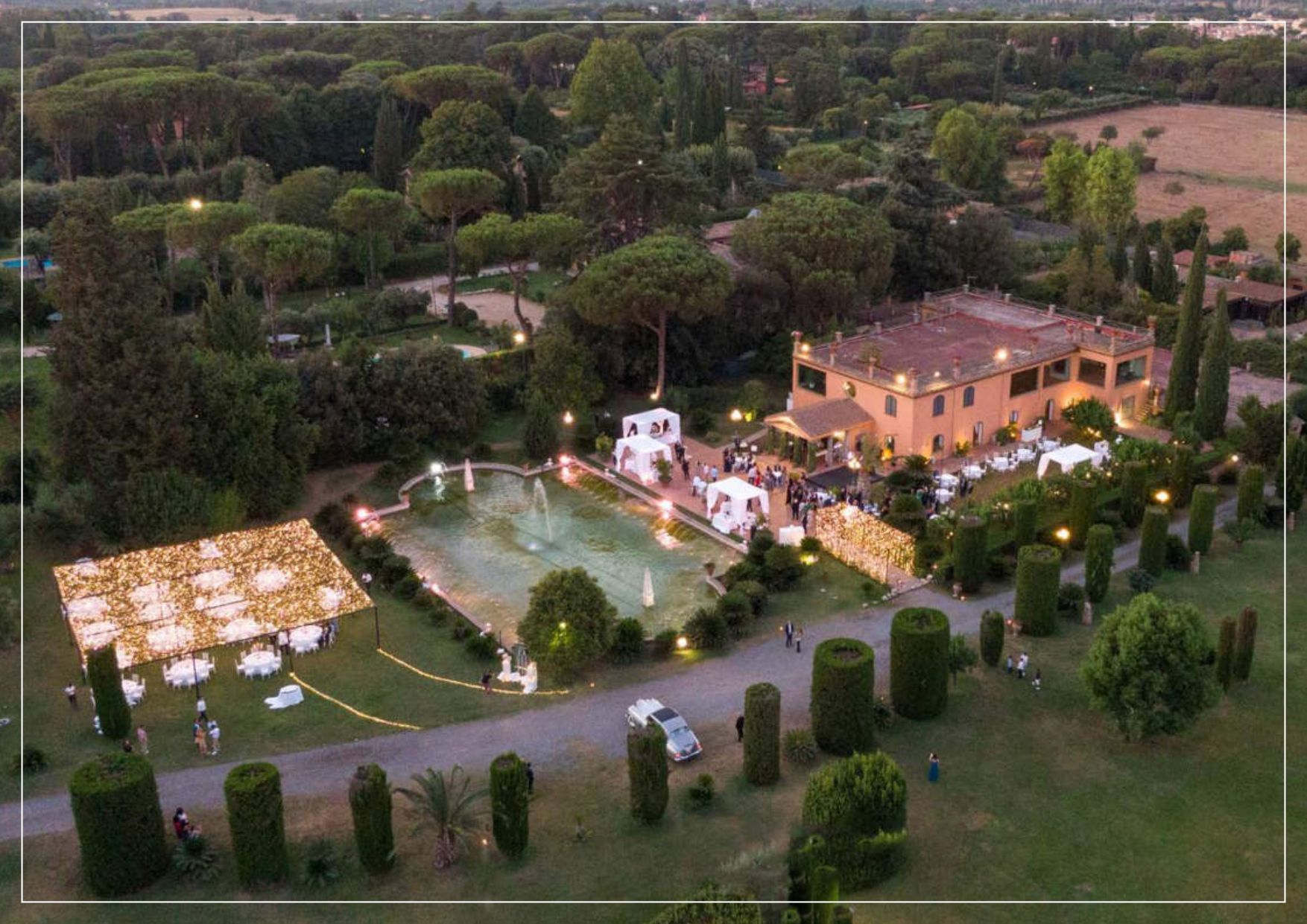 scenografie per eventi privati a Roma