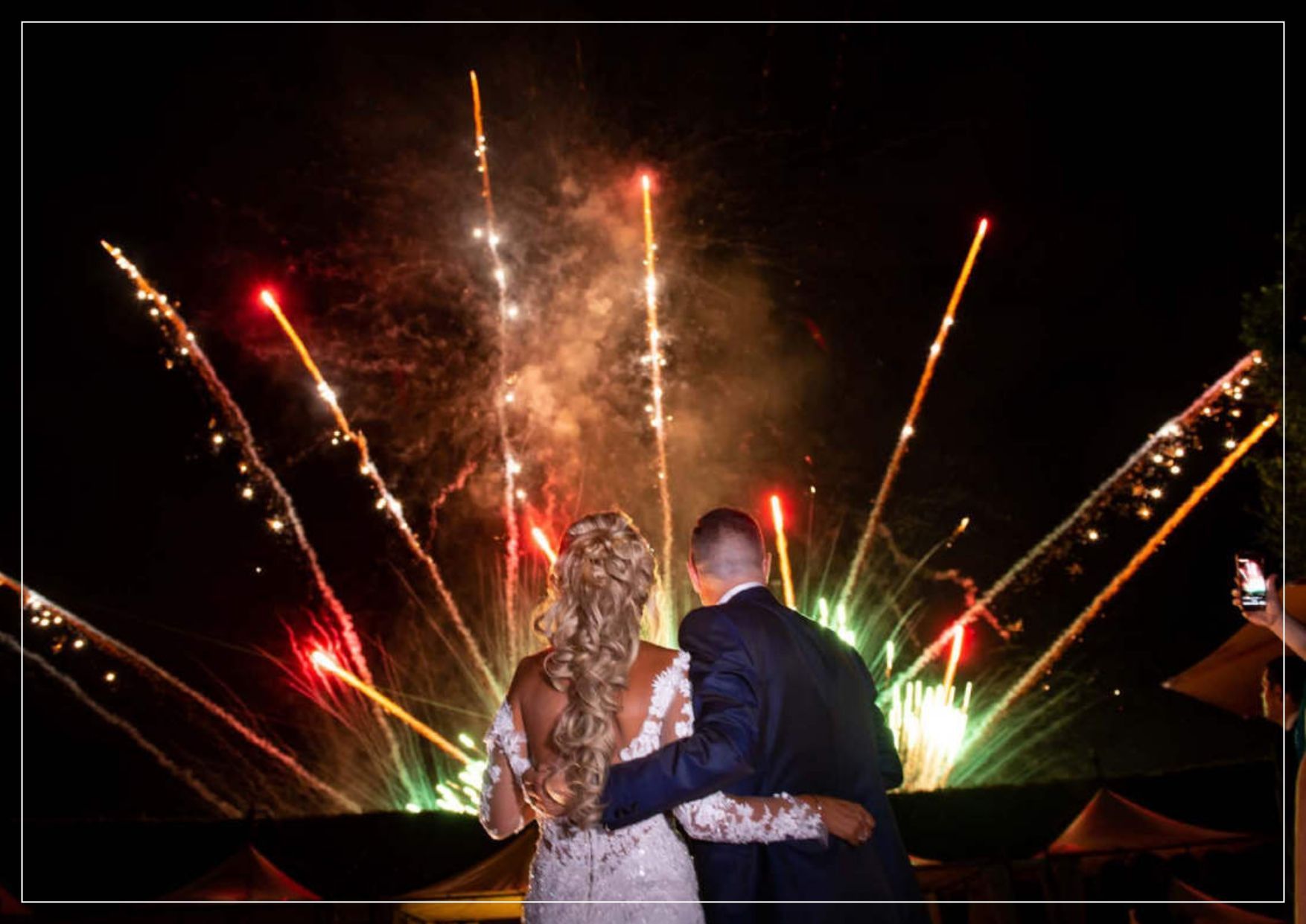 fuochi d'artificio per matrimoni a Roma