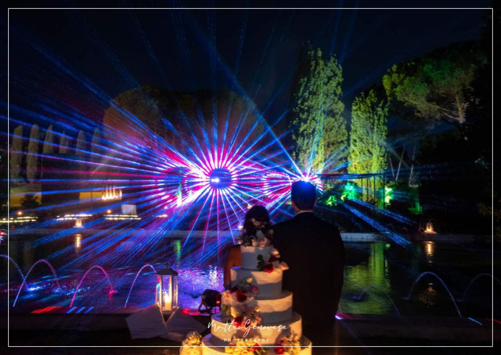 illuminazione scenografica per eventi a Roma