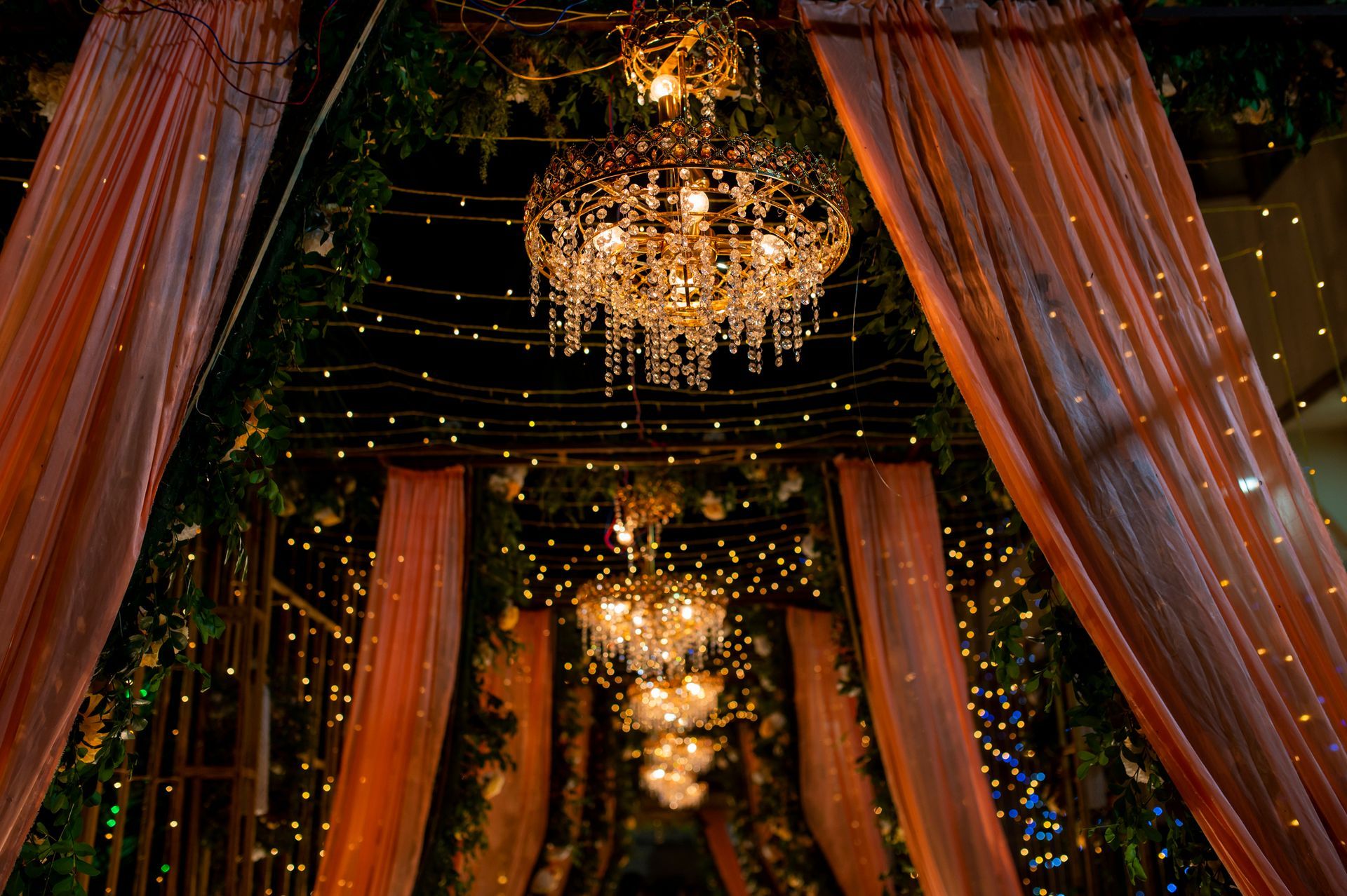 illuminazione scenografica per eventi a Roma