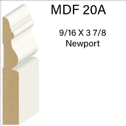 A picture of a mdf 20a newport molding