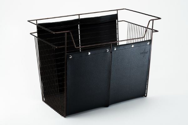 Bronze Color Option for  30x17x14 Wrapped Sliding Basket Organizer