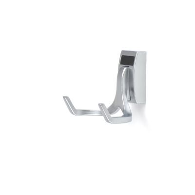 Matte Aluminum Color Option For Double Hook Organizer