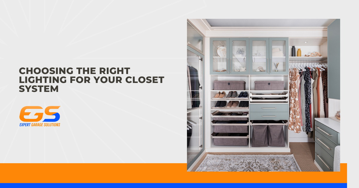 Choosing the Right Lighting for Your Closet System