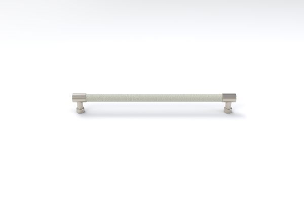 Winter Matte Nickel Color Option for Nordic Leather Handles