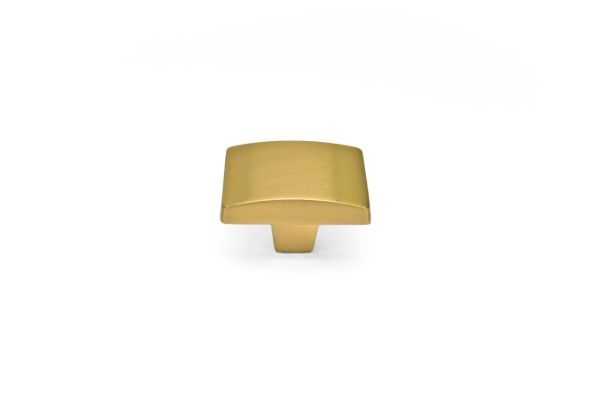 Matte Gold Color Option for Soft Square Knobs