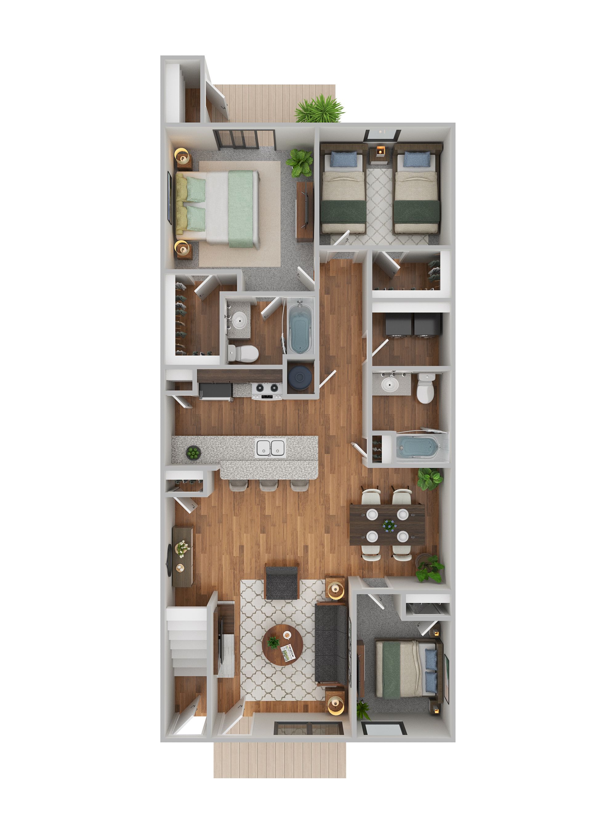 Everest3Bed2BathApartment