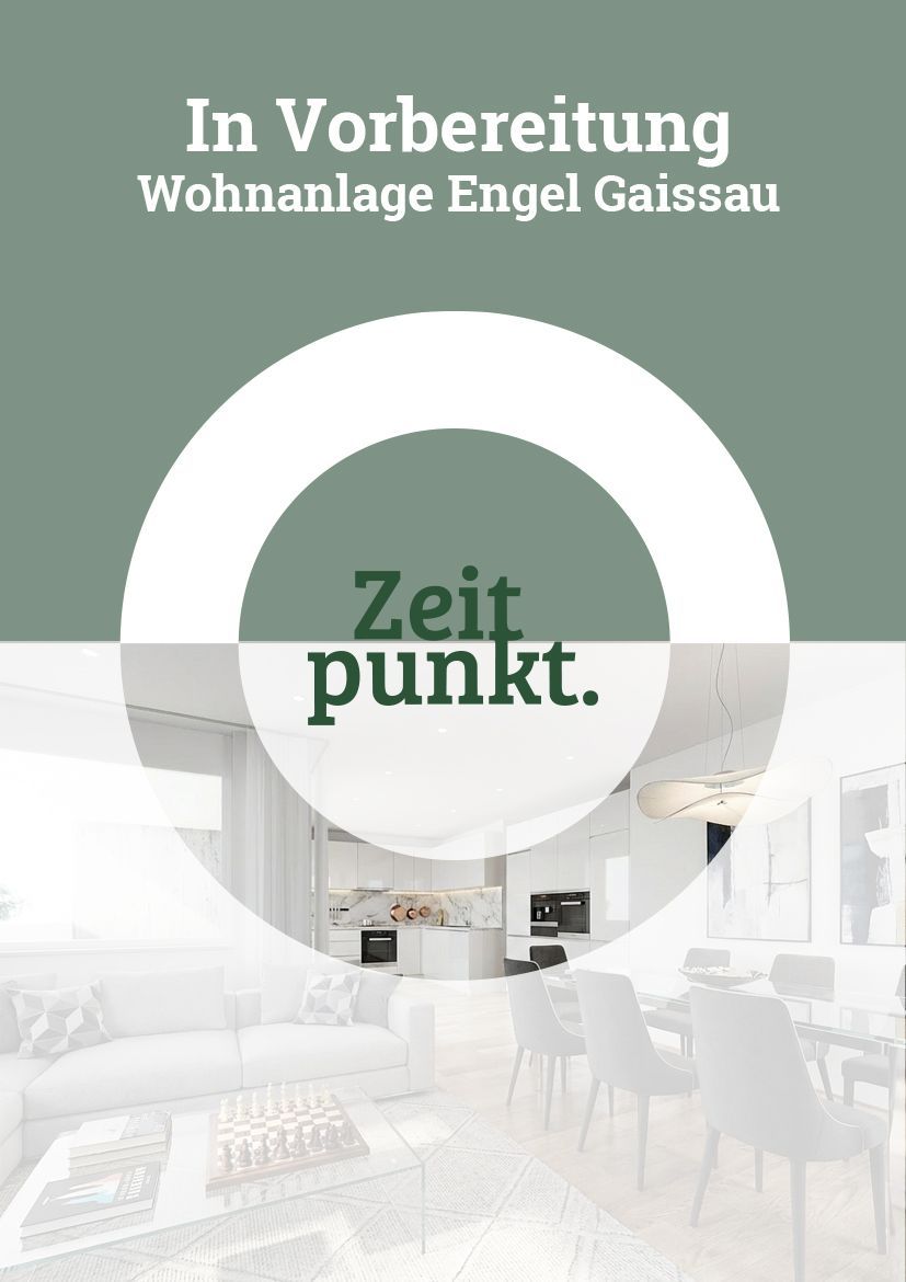 In Vorbereitung Wohnanlage Engel Gaissau | ZEITPUNKT