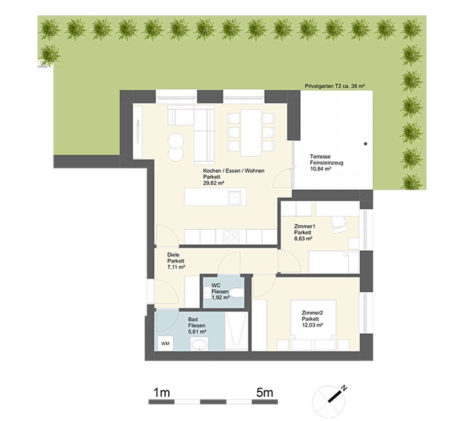 WA Mühlegasse Dornbirn, Top 2, ZEITPUNKT GU GmbH