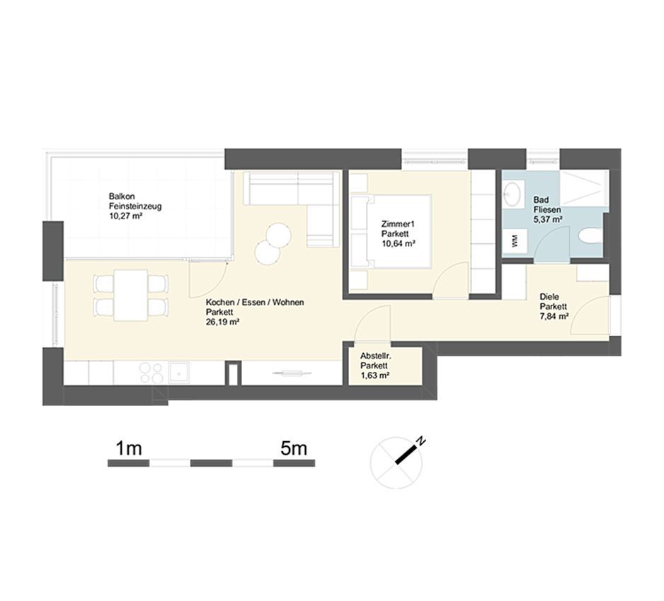 WA Mühlegasse Dornbirn, Top 4, ZEITPUNKT GU GmbH