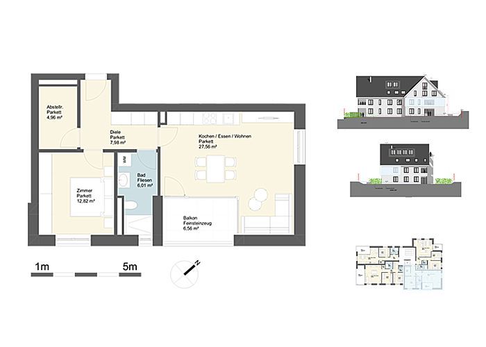 WA Mühlegasse Dornbirn, Top 7, ZEITPUNKT GU GmbH